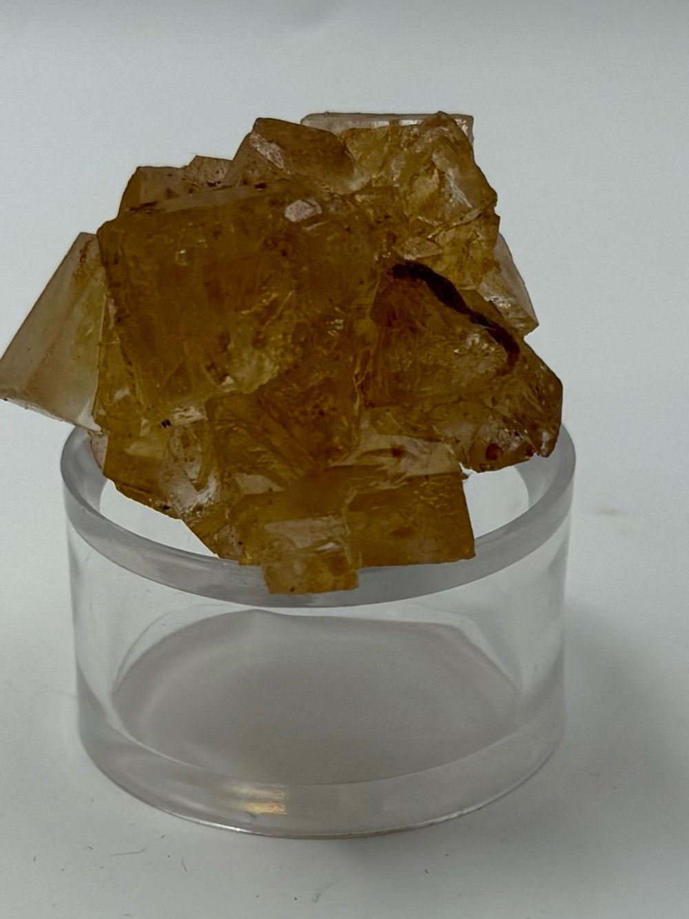 Yellow Fluorite Crystal Specimen|
